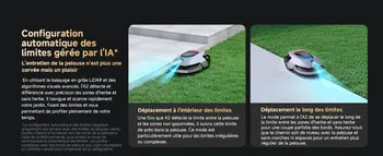 Robot tondeuse DREAME A2 3000m²