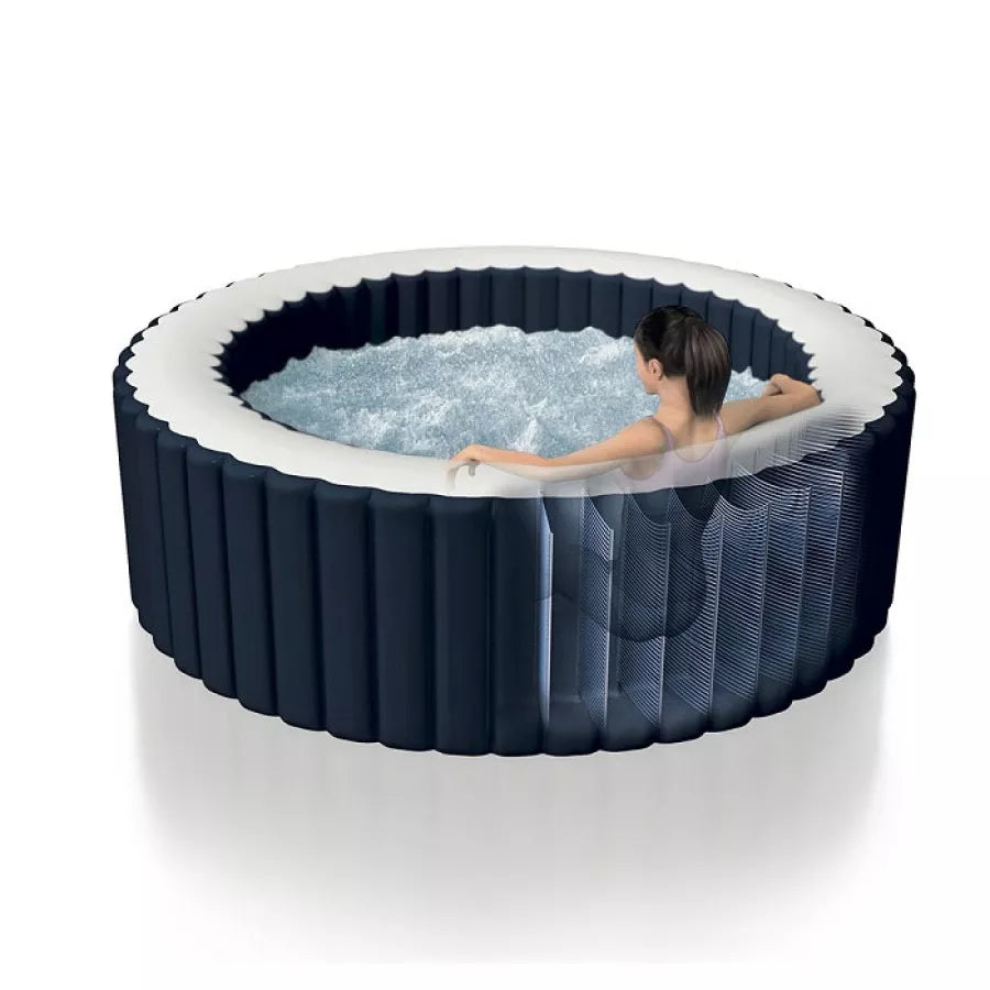 Spa gonflable Intex PureSpa Blue Navy 4 places