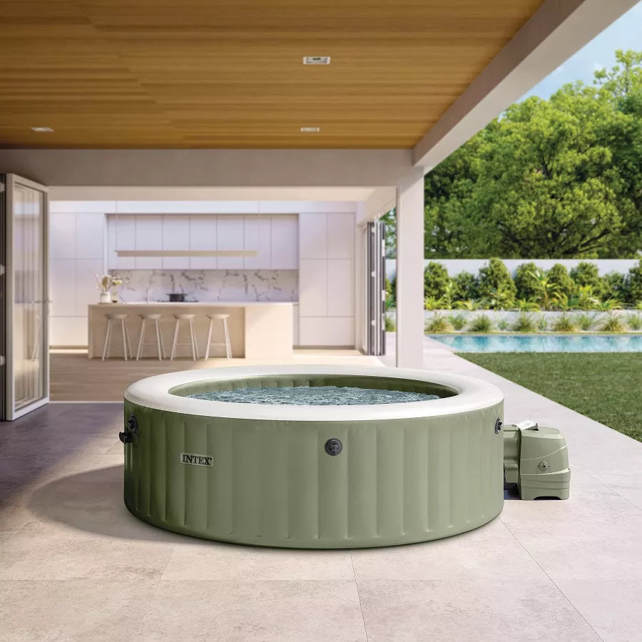 Spa gonflable Intex PureSpa Olive 8 places