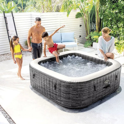 Spa gonflable Intex Pure Spa Ardoise 4 places