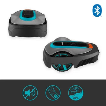 Robot tondeuse connecté GARDENA SILENO city - 580m² - 15011-48 Bluetooth