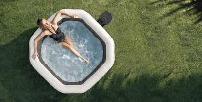 Pure Spa gonflable INTEX Carbone, octogonal, 6 places