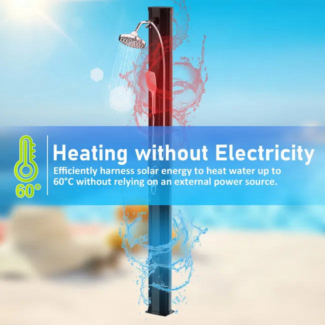 Douche Solaire 35L Avec housse de protection