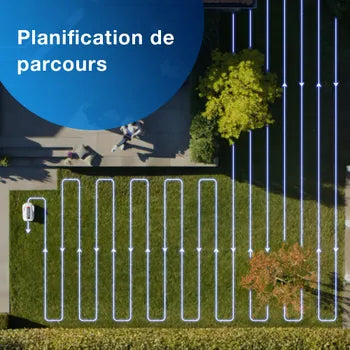Tondeuse Robot, délimitation sans Fil, évitement d'obstacles 3D AIVI, Planification Intelligente de la trajectoire, ECOVACS Goat G1-800W