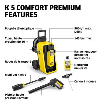 Nettoyeur haute pression KARCHER K5 COMFORT PREMIUM