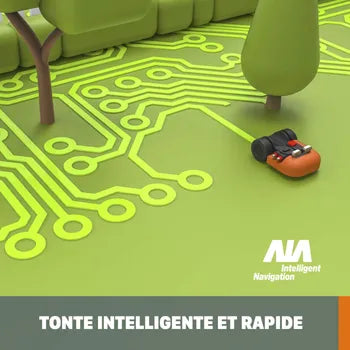 Robot tondeuse connecté WORX LANDROID - Jusqu'à 2000m² - WR155E