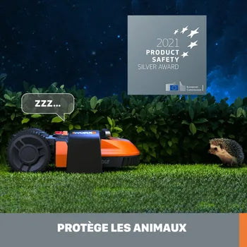 Robot tondeuse connecté WORX LANDROID - Jusqu'à 2000m² - WR155E