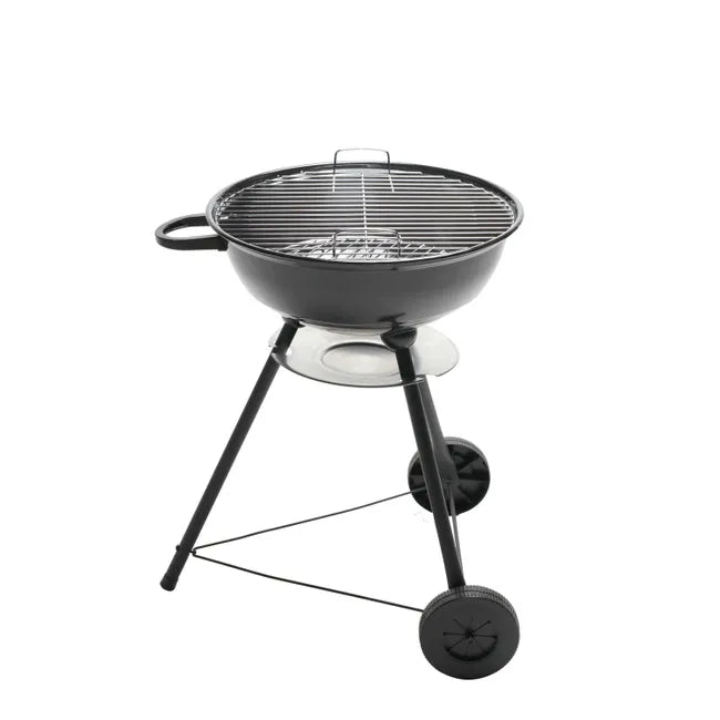 Barbecue au charbon de bois Trolley, diam 48cm noir