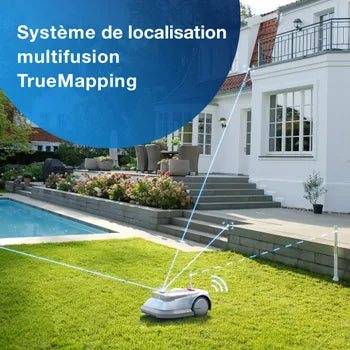Tondeuse Robot, délimitation sans Fil, évitement d'obstacles 3D AIVI, Planification Intelligente de la trajectoire, ECOVACS Goat G1-800W